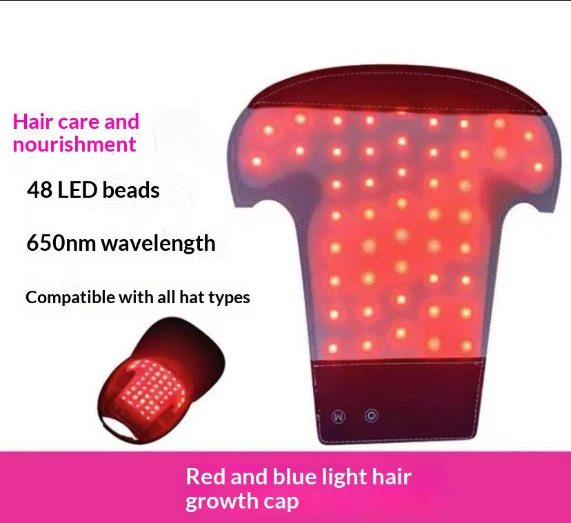 Red Light Physical Therapy Hair Care Cap Portable Carry-on